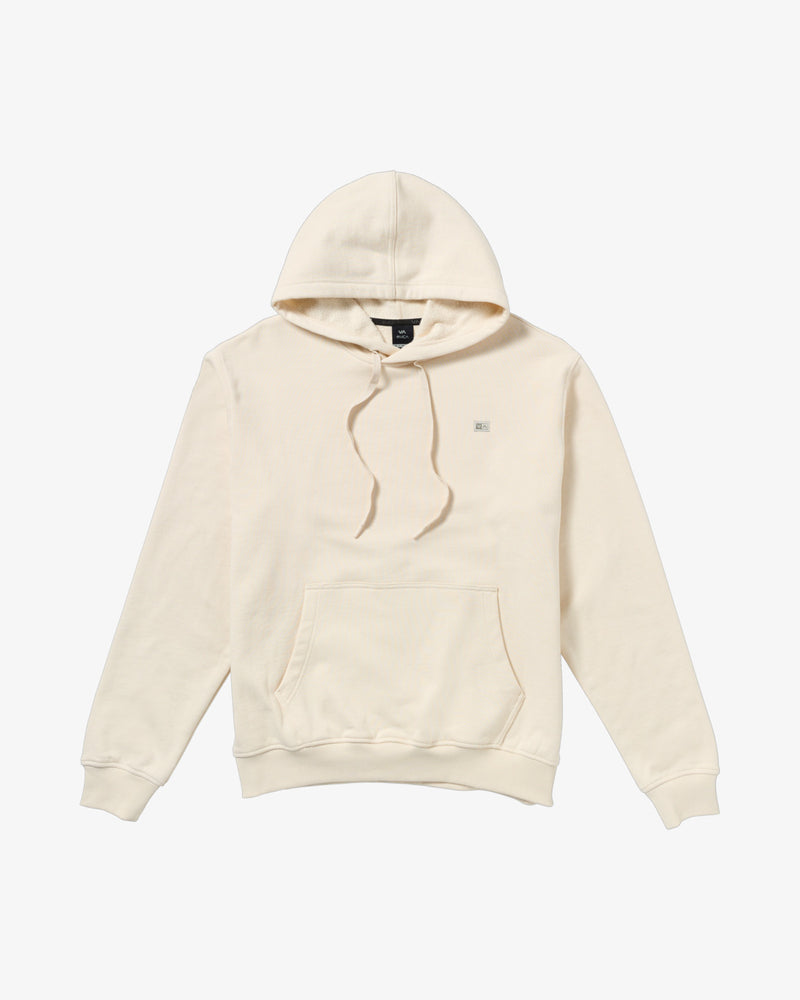 RVCA VA Essential Fleece Hooded Sweatshirt-Ceramic | RVCA | hoodie - Northshore Newquay - Surf/Skate Shop