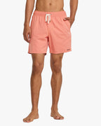 RVCA Opposites Elastic Hybrid Amphibian Shorts-Salmon | RVCA | Shorts