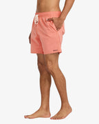 RVCA Opposites Elastic Hybrid Amphibian Shorts-Salmon | RVCA | Shorts