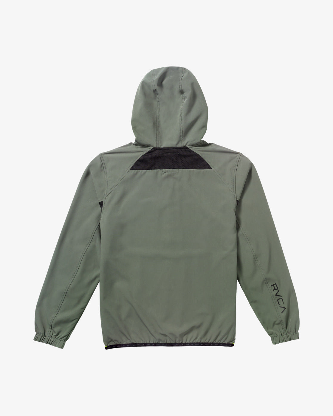 RVCA Yogger Zip Up Hooded Jacket-Sage Leaf | RVCA | Jacket