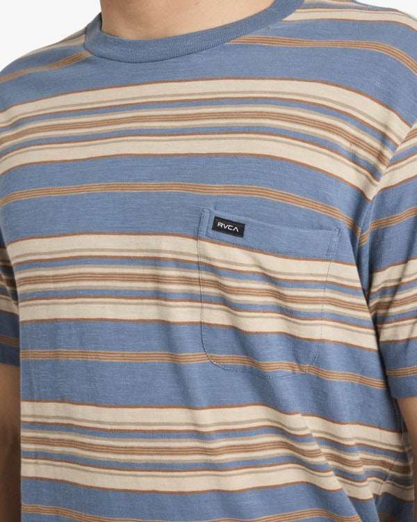 RVCA Magnolia T-Shirt-Vintage Navy | RVCA | - Northshore Newquay - Surf/Skate Shop