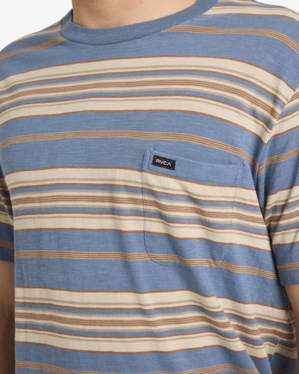 RVCA Magnolia T-Shirt-Vintage Navy | RVCA | - Northshore Newquay - Surf/Skate Shop