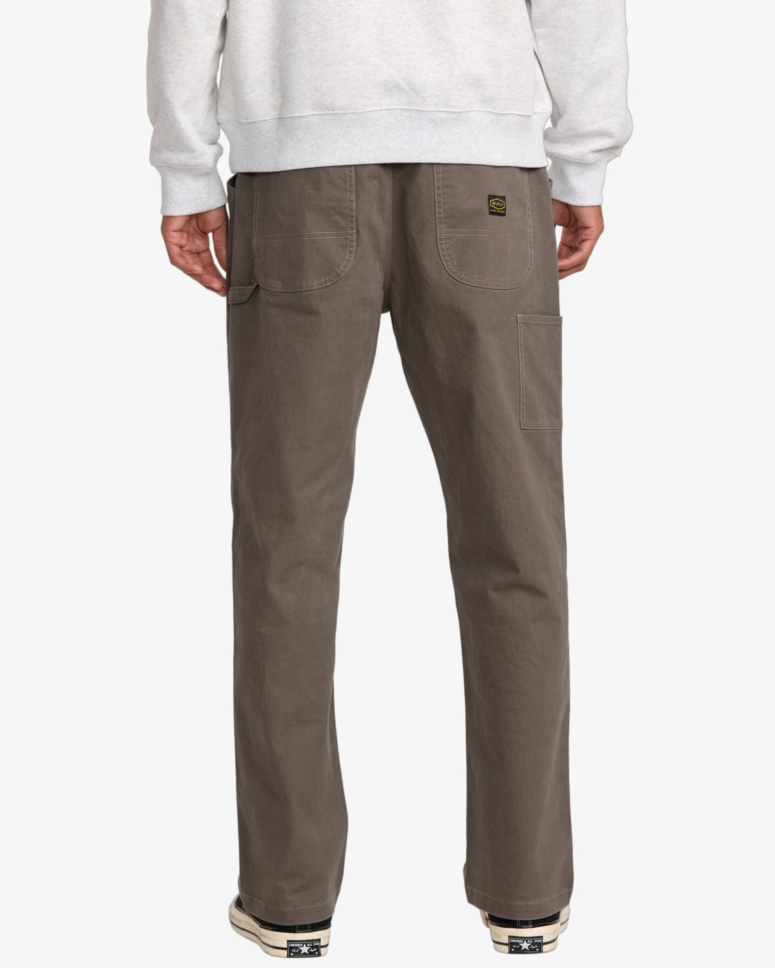RVCA Americana Carpenter Pants-Mushroom | RVCA | Trousers - Northshore Newquay - Surf/Skate