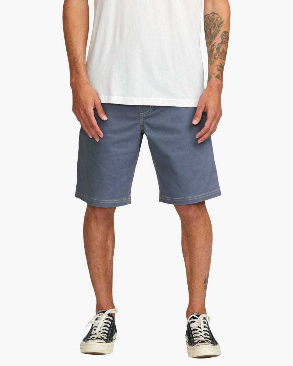 RVCA Americana Carpenter Walk Shorts-Vintage Navy | RVCA | Shorts - Northshore Newquay - Surf/Skate Shop