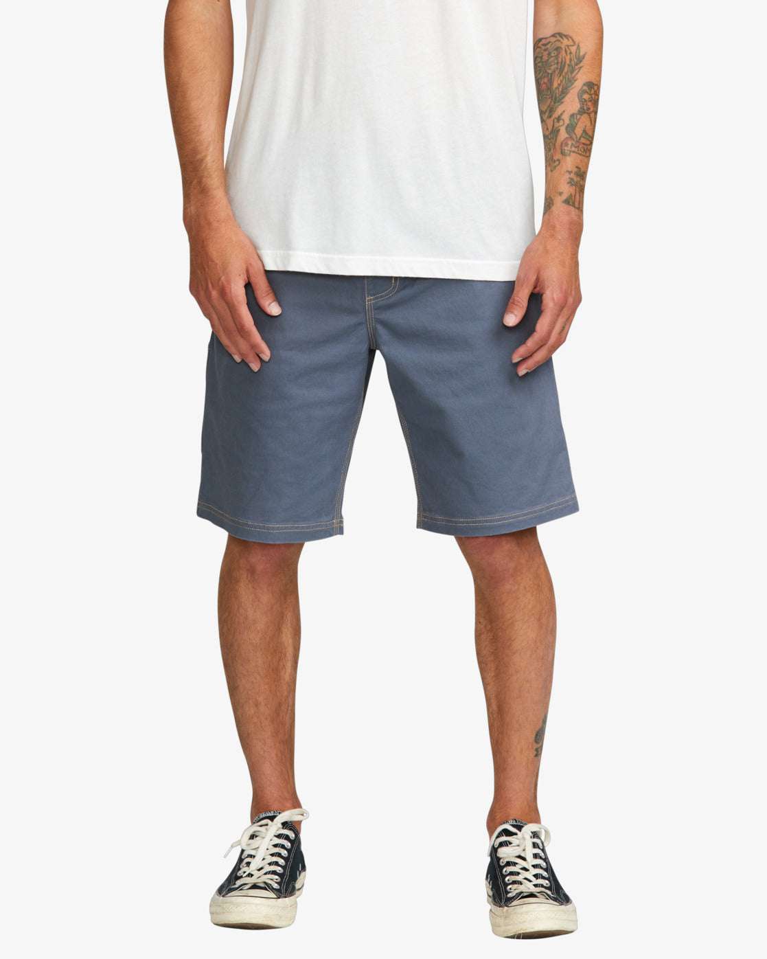 RVCA Americana Carpenter Walk Shorts-Vintage Navy | RVCA | Shorts