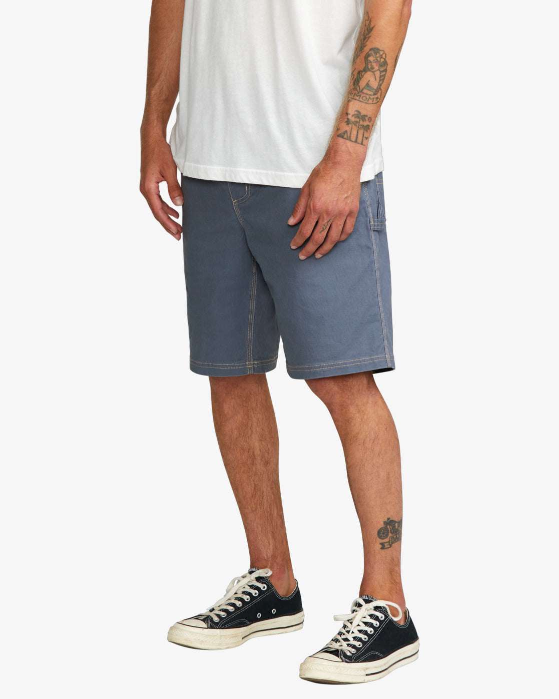 RVCA Americana Carpenter Walk Shorts-Vintage Navy | RVCA | Shorts