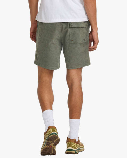 RVCA Escape Elastic Waist Walkshorts - Sage Leaf | RVCA | Shorts