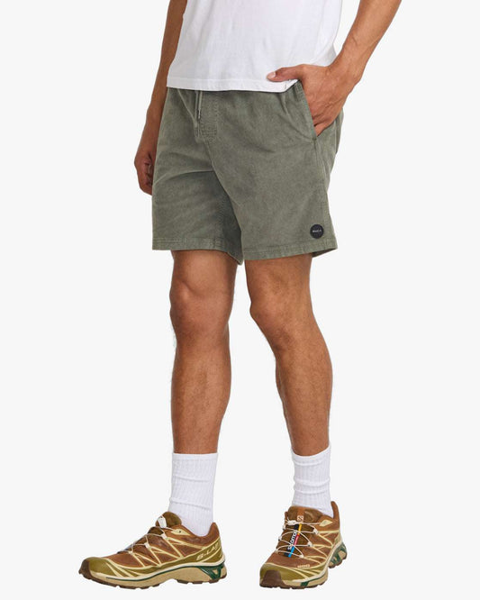 RVCA Escape Elastic Waist Walkshorts - Sage Leaf | RVCA | Shorts