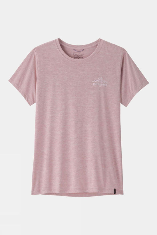 Patagonia Women's Capilene® Cool Daily Shirt - Cloud Crag-Quiet Violet XL | Patagonia | - Northshore Newquay - Surf/Skate Shop