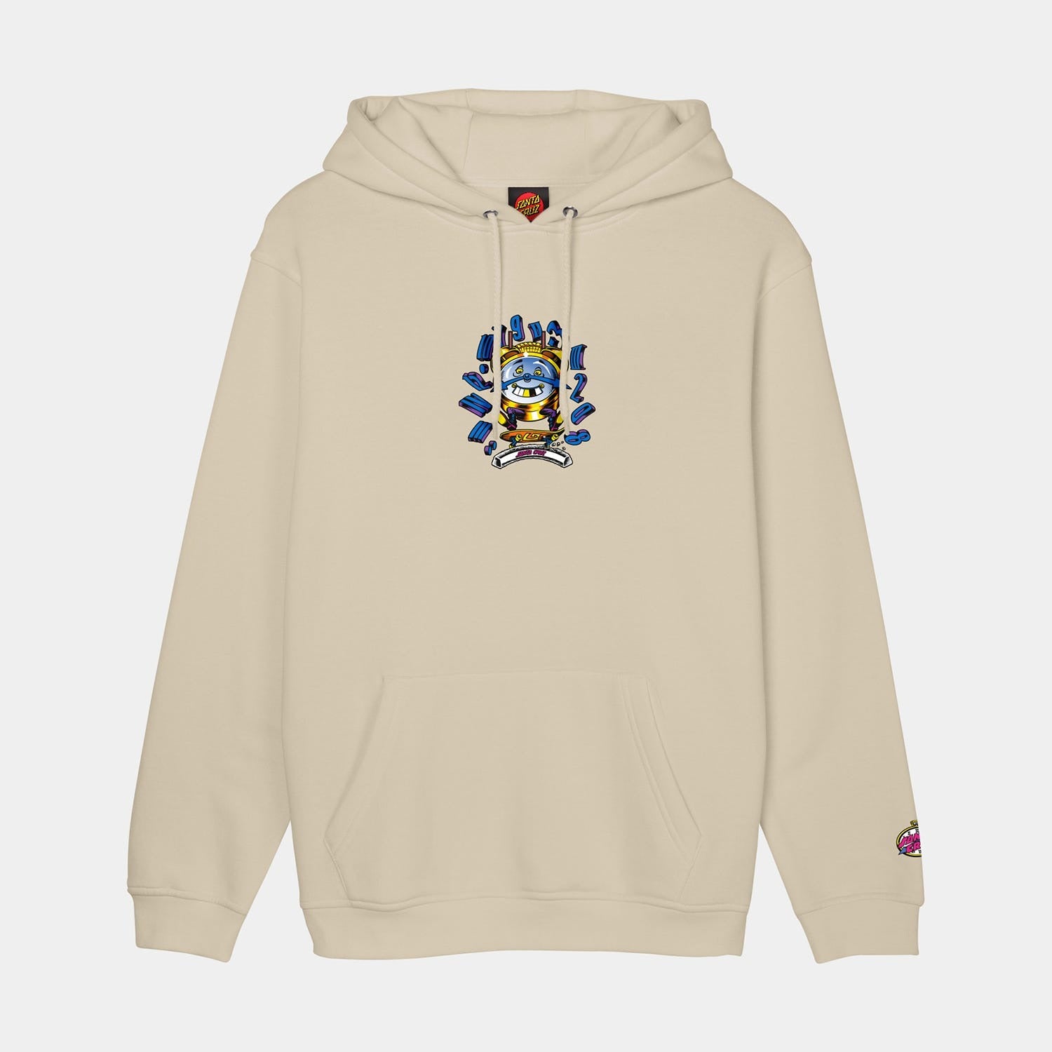Santa Cruz Grabke All Around Hood-Blond Wood | Santa Cruz | Hooded Sweatshirt