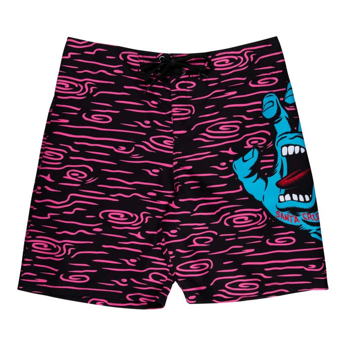 Santa Cruz Screaming Hand Boardshort-Neon Wood | Santa Cruz |