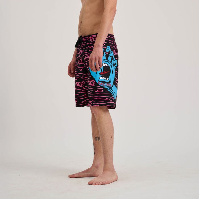 Santa Cruz Screaming Hand Boardshort-Neon Wood | Santa Cruz |