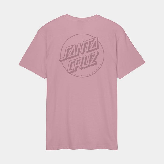 Santa Cruz Tonal Opus Dot T-shirt-Universal Pink | Santa Cruz | T Shirt
