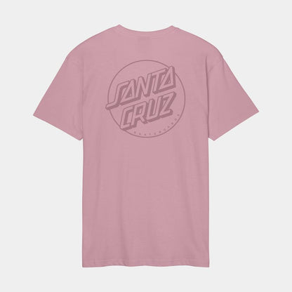 Santa Cruz Tonal Opus Dot T-shirt-Universal Pink | Santa Cruz | T Shirt