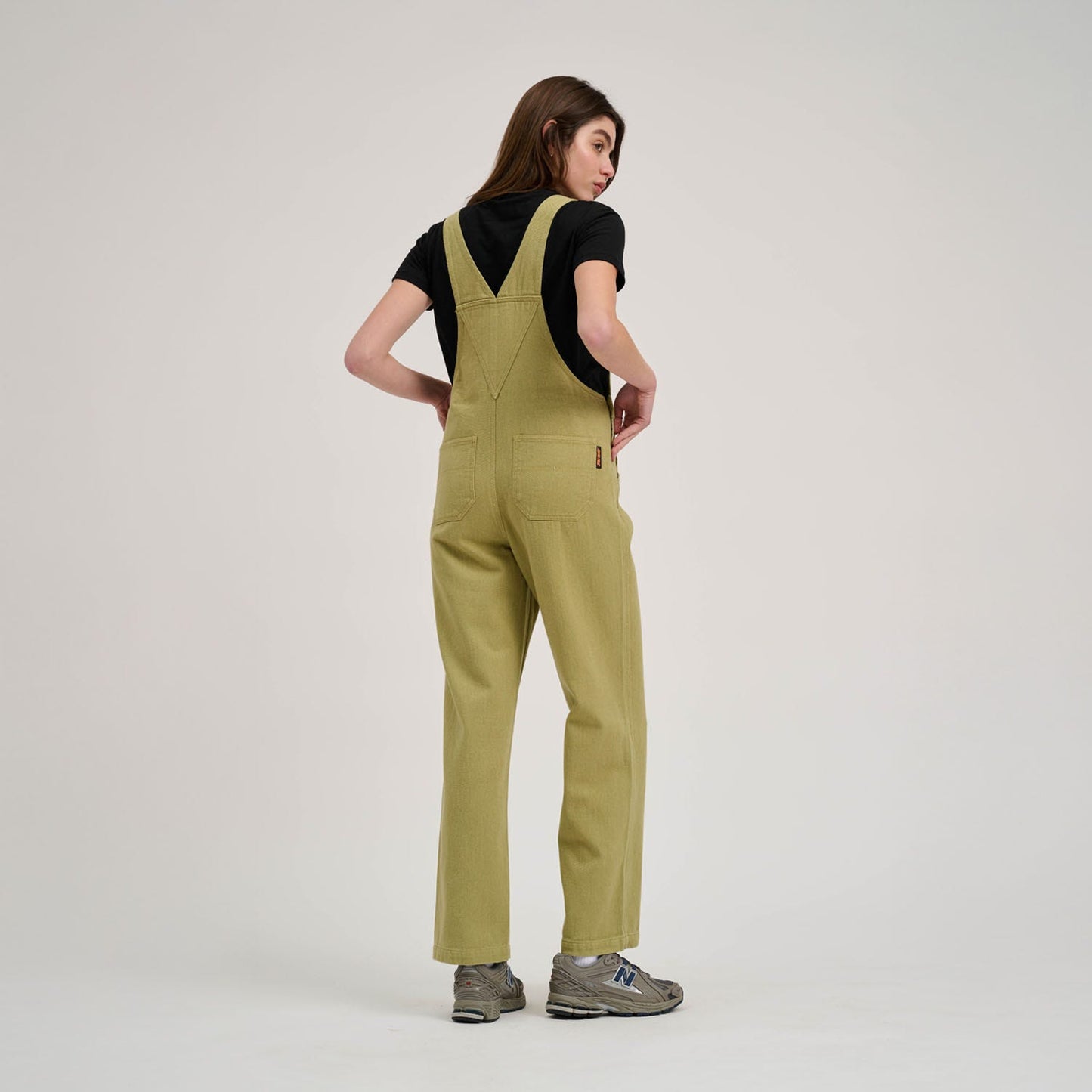 Santa Cruz Classic Label Dungarees-Light Khaki | Santa Cruz |