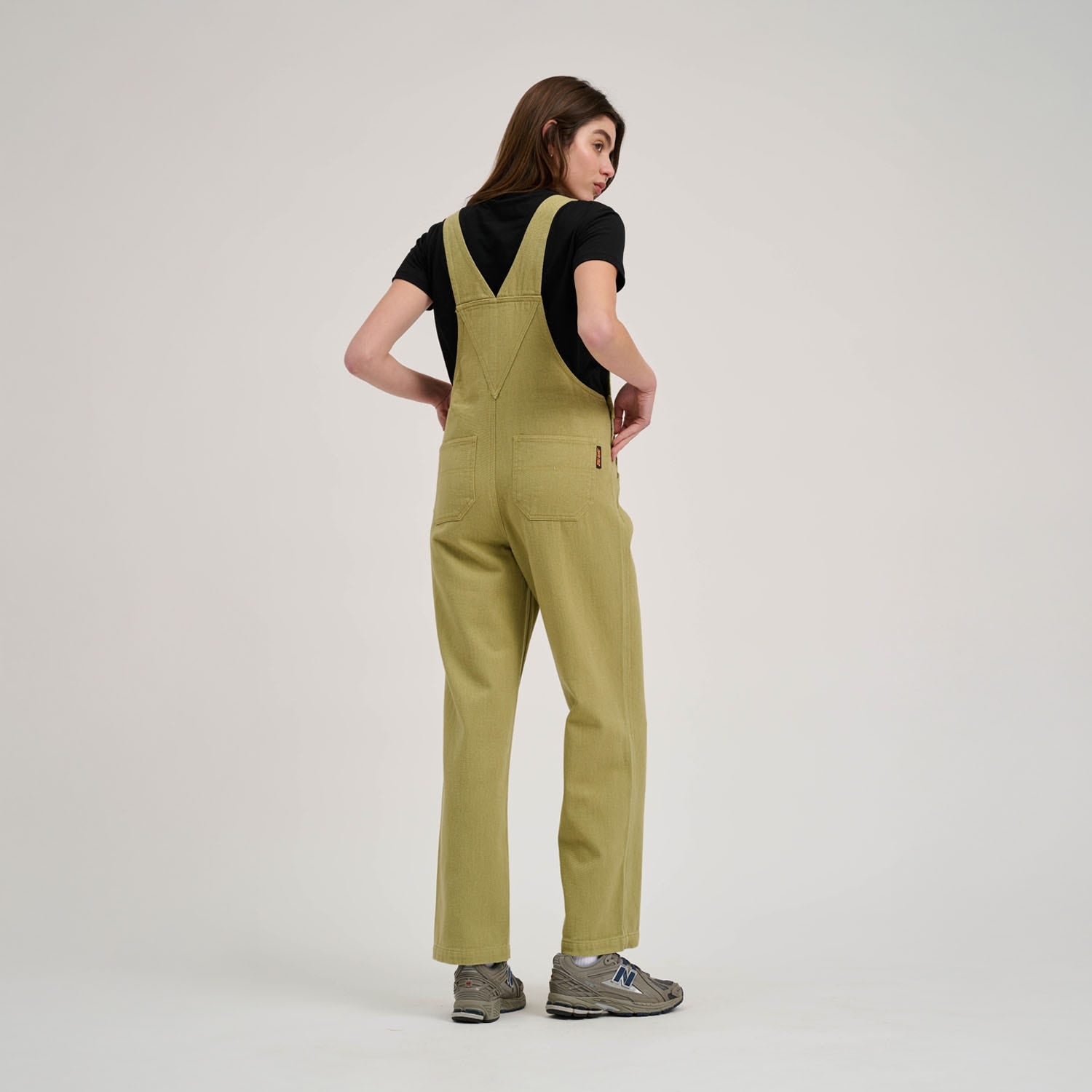Santa Cruz Classic Label Dungarees-Light Khaki | Santa Cruz |