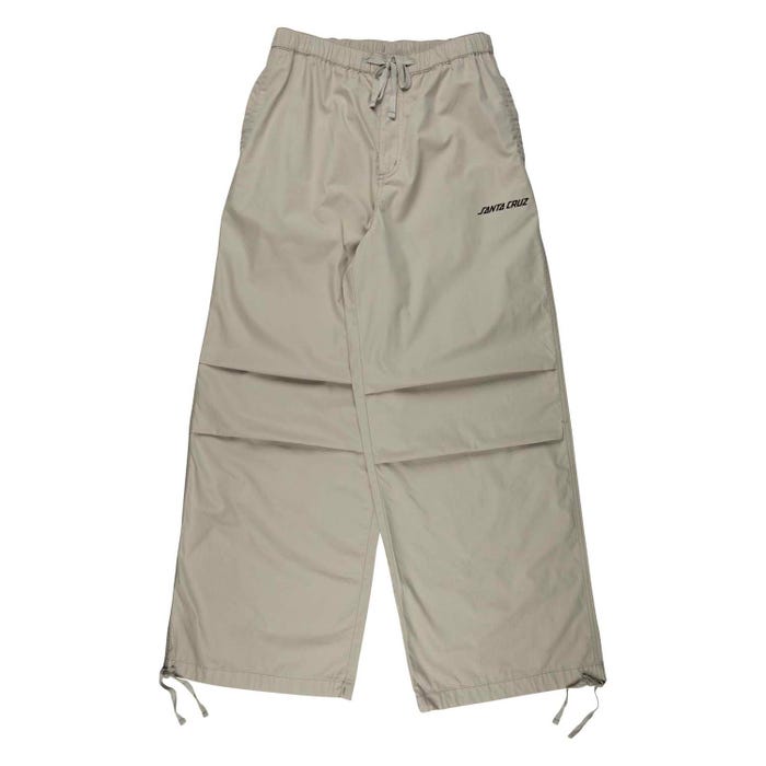 Santa Cruz Strip Parachute Pant-silver | Santa Cruz | Trousers - Northshore Newquay - Surf/Skate Shop