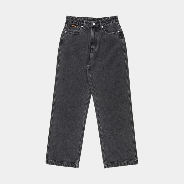 Santa Cruz Classic Baggy Jeans-Black Wash UK14 | Santa Cruz | Trousers - Northshore Newquay - Surf/Skate Shop
