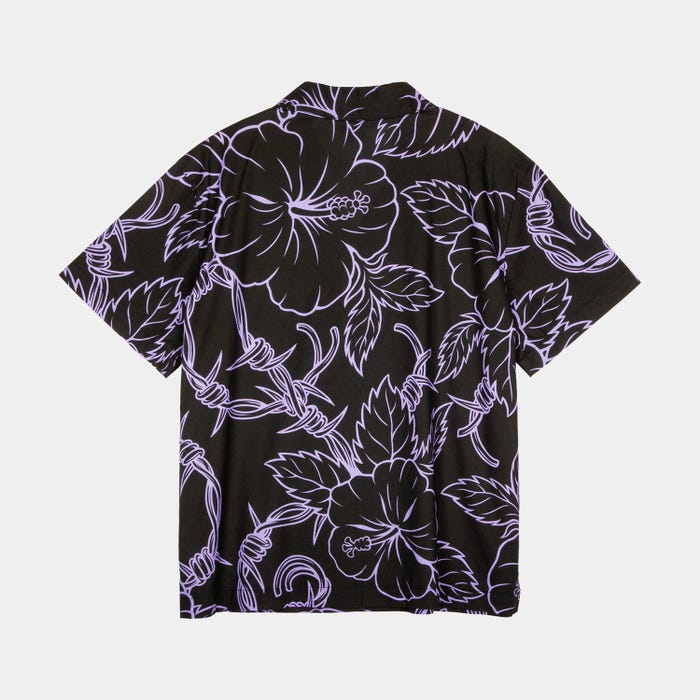 Santa Cruz Mono Cabana Shirt-Black/Lavender | Santa Cruz | Shirt