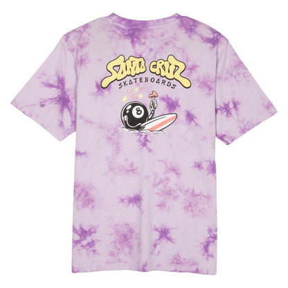 Santa Cruz Winkowski 8Baller Surf T-Shirt-Lavender Tie Dye | Santa Cruz |
