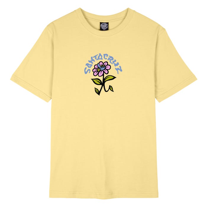 Santa Cruz Delfino Flower Tshirt-Butter | Santa Cruz |