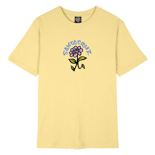 Santa Cruz Delfino Flower Tshirt-Butter | Santa Cruz |