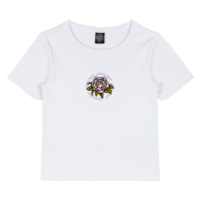 Santa Cruz Ringed Arrangement T-Shirt-White 14 | Santa Cruz |