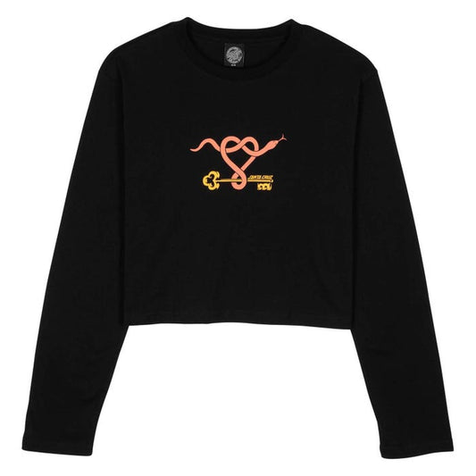Santa Cruz Asp Serpent Long Sleeve T-Shirt-Black | Santa Cruz |
