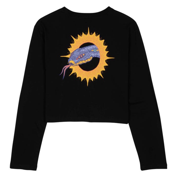 Santa Cruz Asp Serpent Long Sleeve T-Shirt-Black | Santa Cruz |