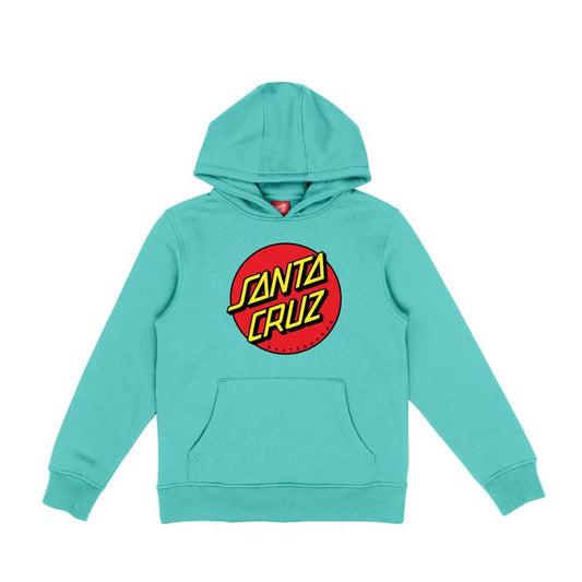 Santa Cruz Youth Classic Dot Hood-Pool Blue | Santa Cruz |