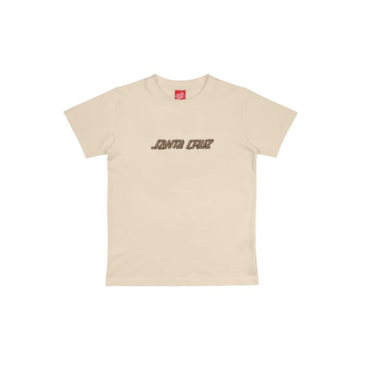 Santa Cruz Youth Screaming Grizzly T-shirt-Chalk | Santa Cruz |