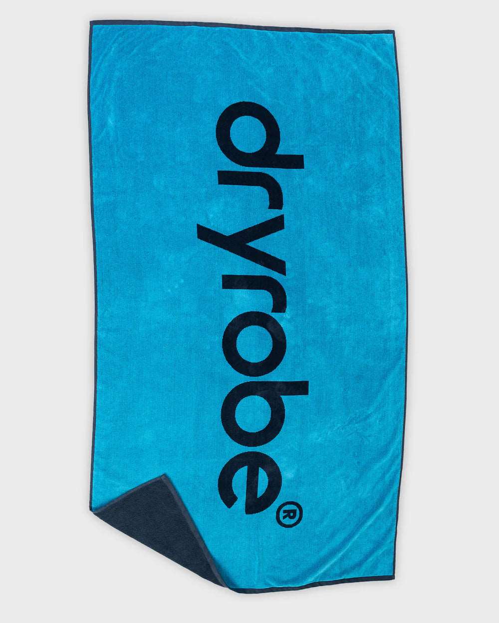 Dryrobe Beach Towel Blue Charcoal Grey | Dryrobe | Beach Towel