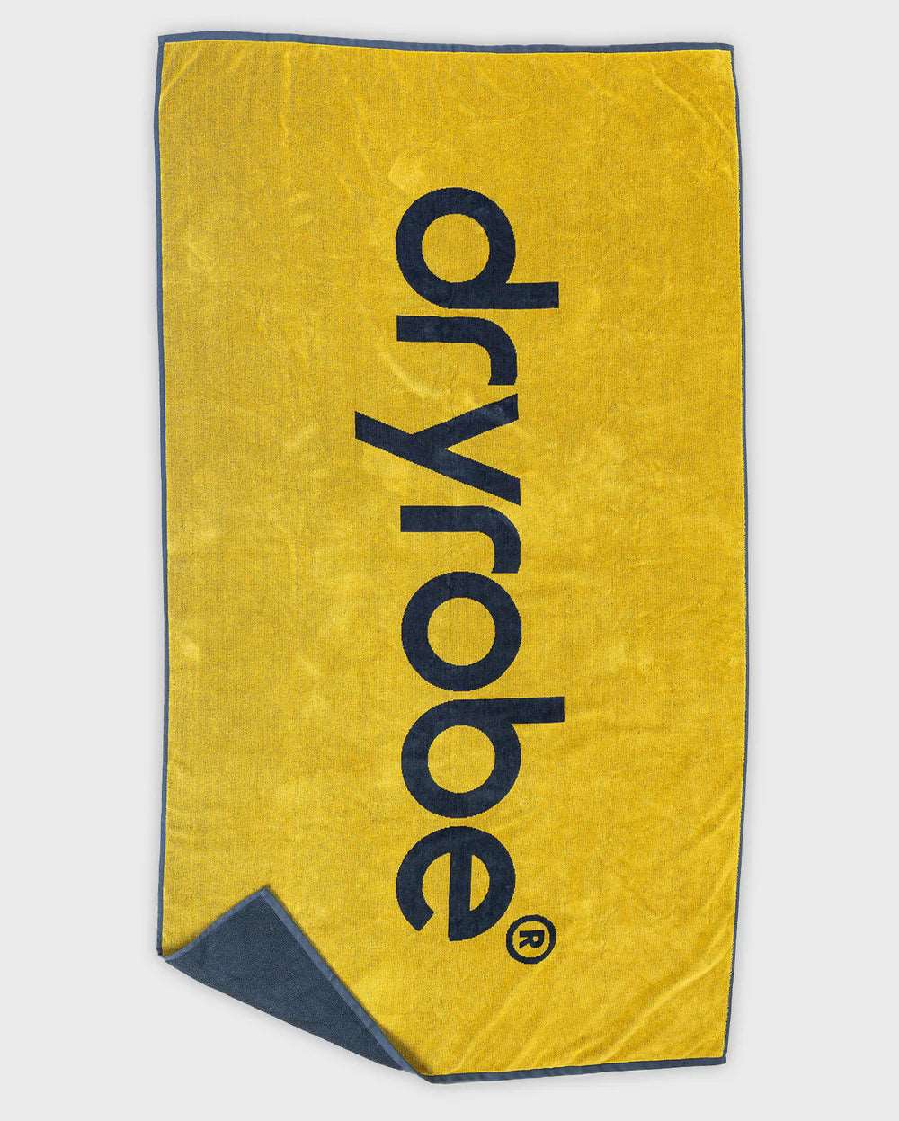 Dryrobe Beach Towel Yellow Charcoal Grey | Dryrobe | Beach Towel