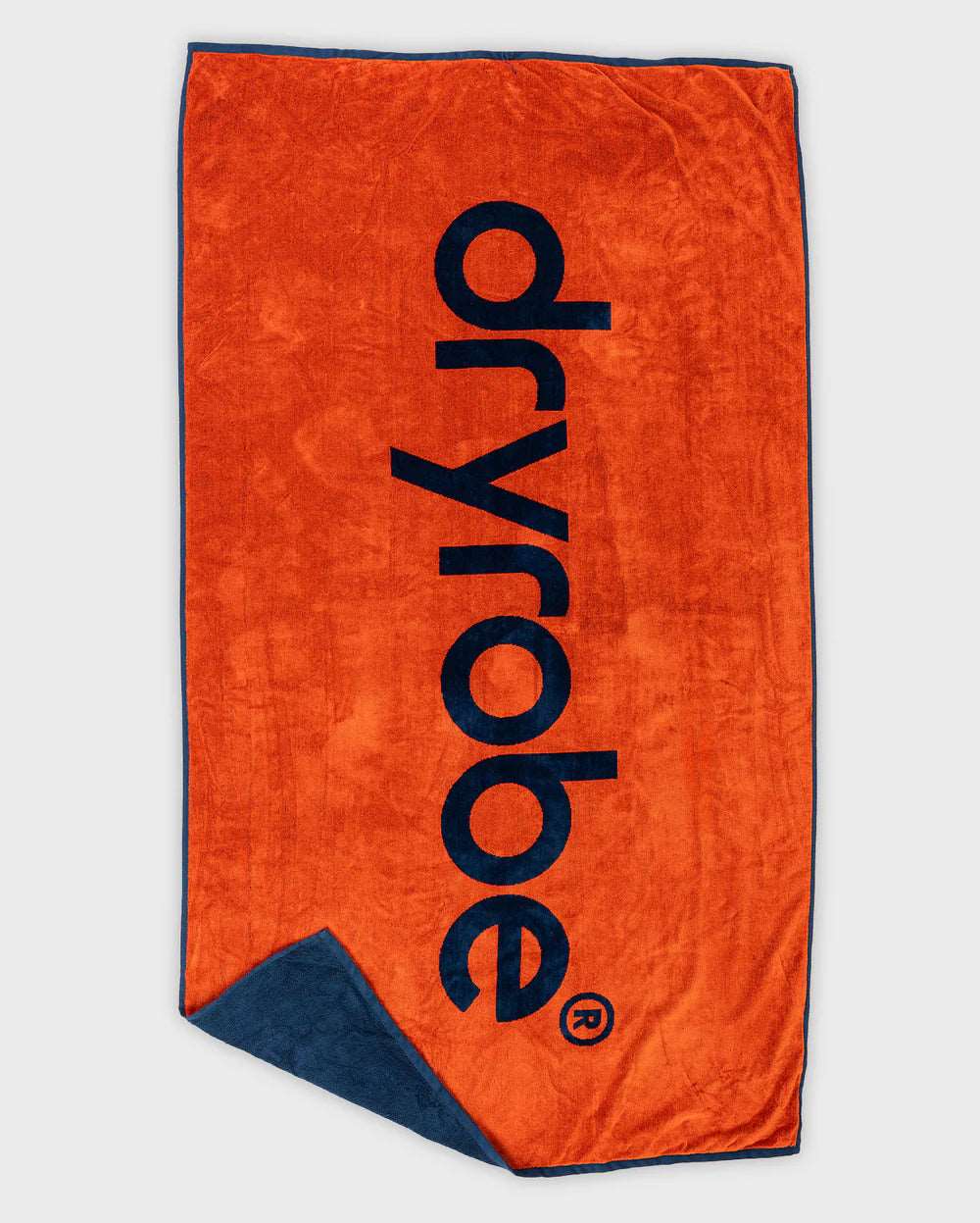 Dryrobe Beach Towel Orange Deep Sea Blue | Dryrobe | Beach Towel