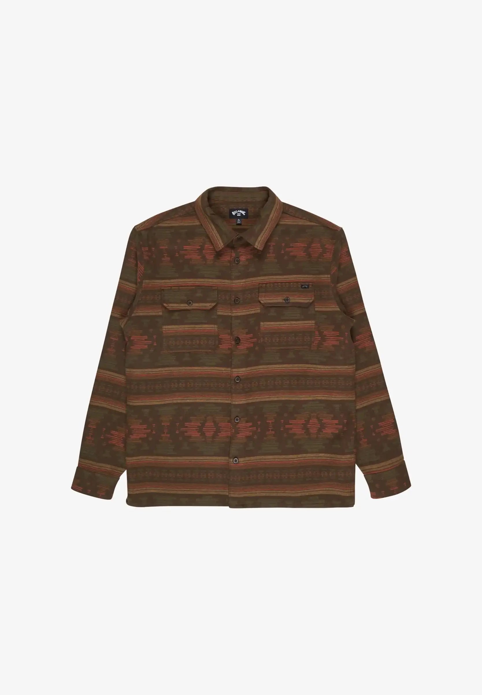 Billabong Offshore Flannel Shirt-Dark Cedar | Billabong | Shirt - Northshore Newquay - Surf/Skate