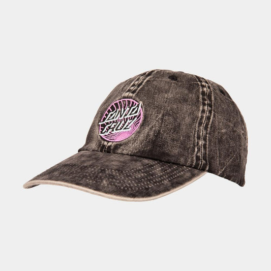 Santa Cruz Retreat Dot Cap-Black/Acid Wash | Santa Cruz |