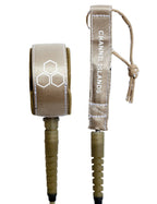 Michael February Everyday Leash- 6ft Tan | Channel Islands Surfboards | Surfboard Leash