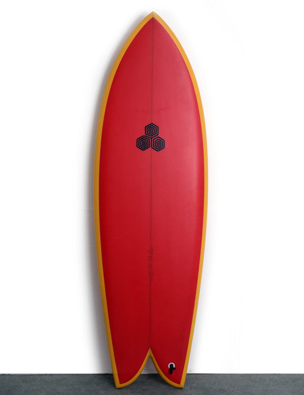 Channel Islands Feb's Fish surfboard - Red or Blue Red | Channel Islands Surfboards | surfboard - Northshore Newquay - Surf/Skate Shop