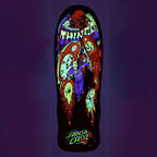 Santa Cruz Grabke Max/Stranger Things Melting Clock Deck-Red | Santa Cruz | Deck - Northshore Newquay - Surf/Skate Shop