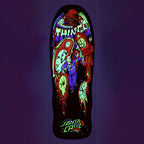 Santa Cruz Grabke Max/Stranger Things Melting Clock Deck-Red