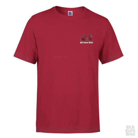 Old Guys Rule Cranky T-Shirt-Cardinal Red | Old Guys Rule |