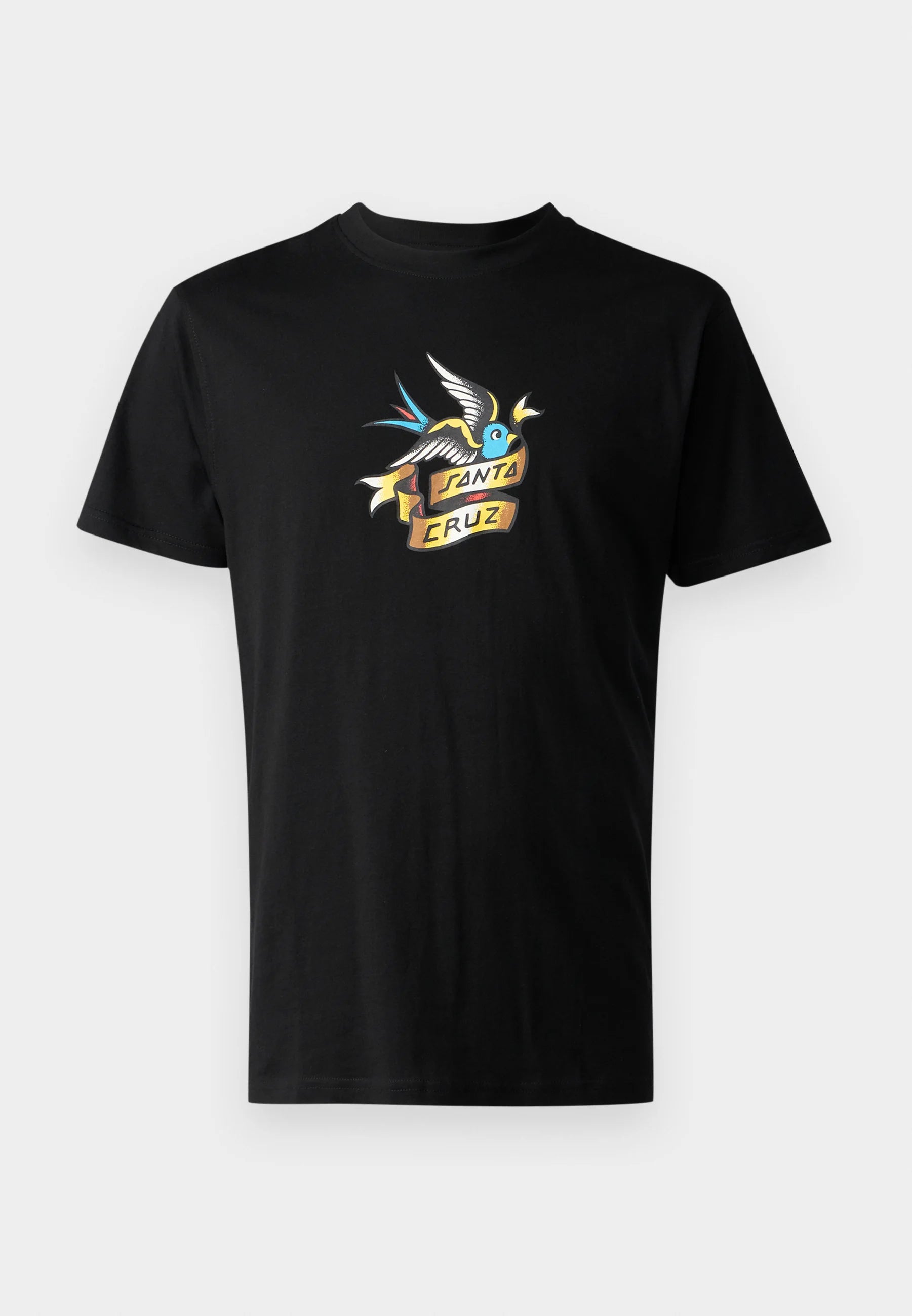 SANTA CRUZ MEN'S SOMMER SPARROW T SHIRT - BLACK | Santa Cruz | T Shirt