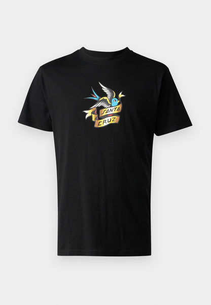 SANTA CRUZ MEN'S SOMMER SPARROW T SHIRT - BLACK | Santa Cruz | T Shirt