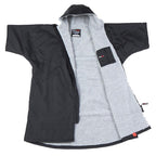 DryRobe V3 Kids Long Sleeve Age 10-13 Black Grey | Dryrobe | Dryrobe