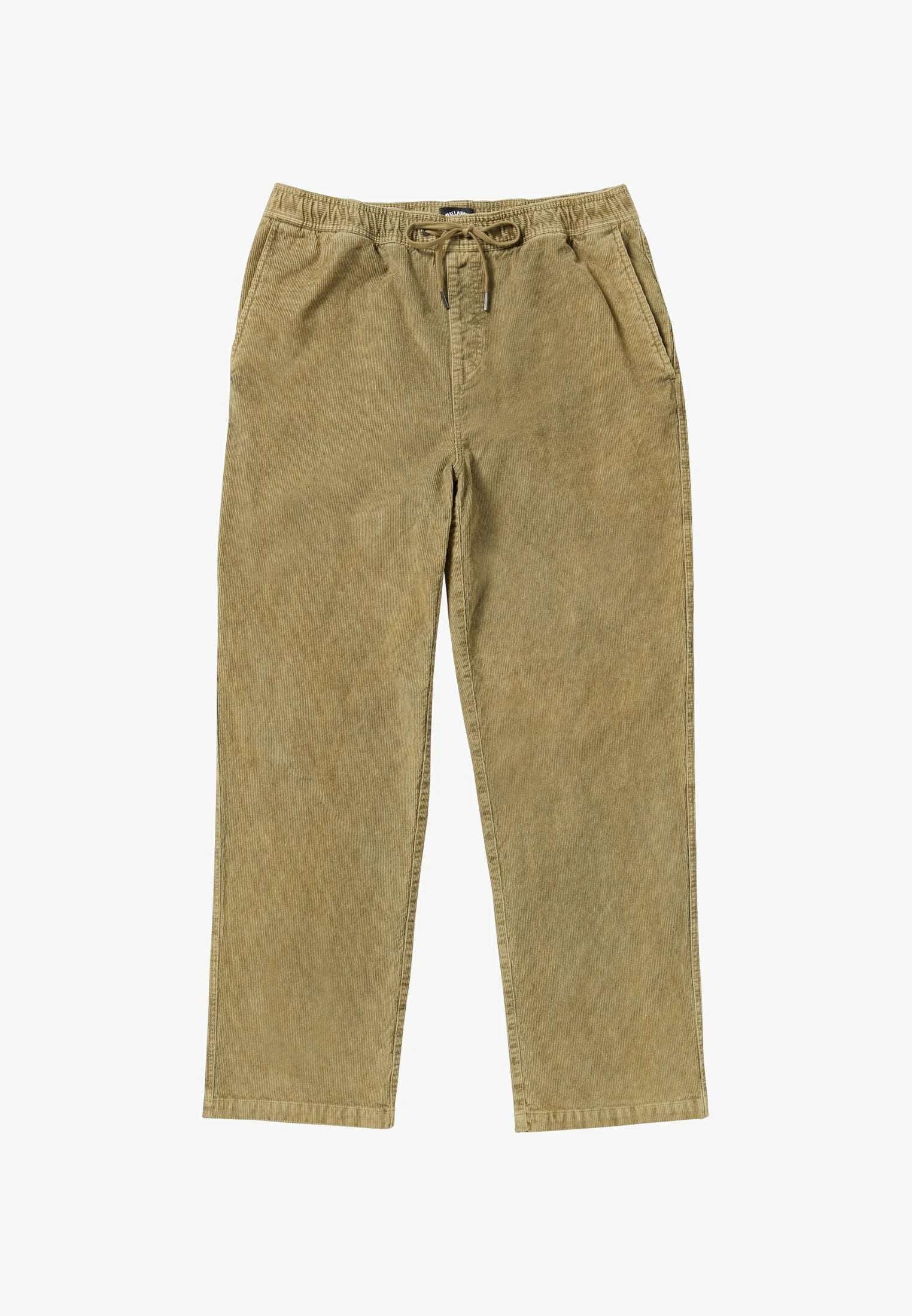 Billabong Larry Elastic Waist Corduroy Pants-Dune | Billabong | Trousers