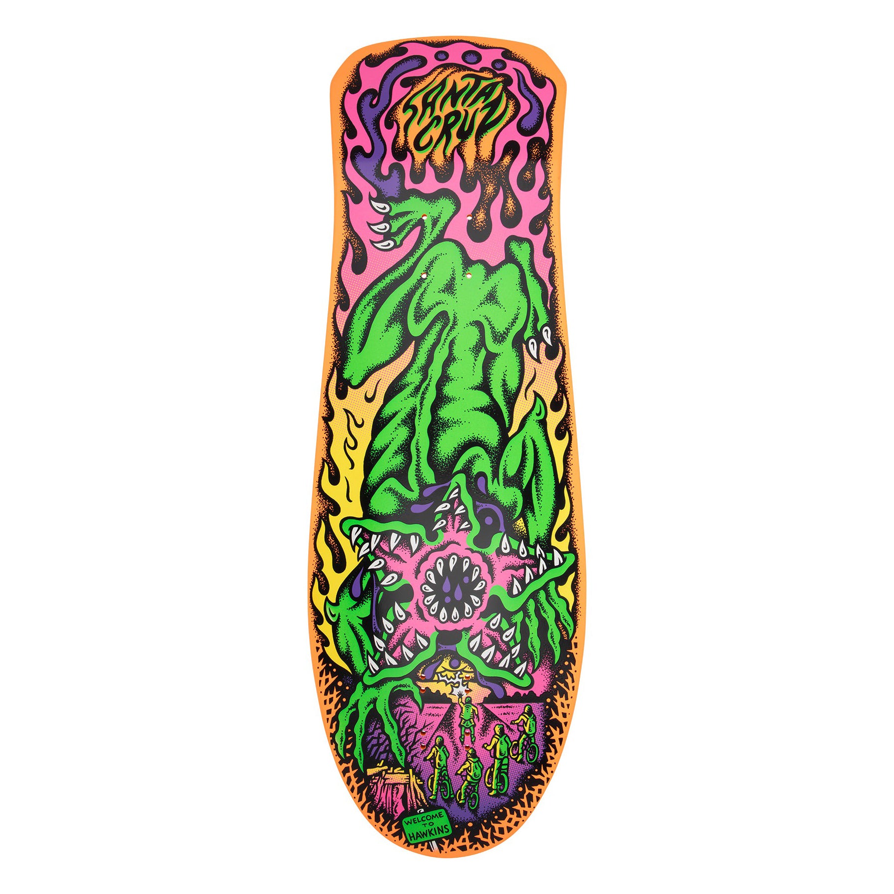 Santa Cruz  Salba/Stranger Things Demogorgon Deck-Orange