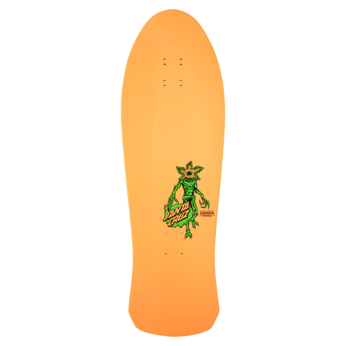 Santa Cruz Salba/Stranger Things Demogorgon Deck-Orange | Santa Cruz | Deck - Northshore Newquay - Surf/Skate Shop