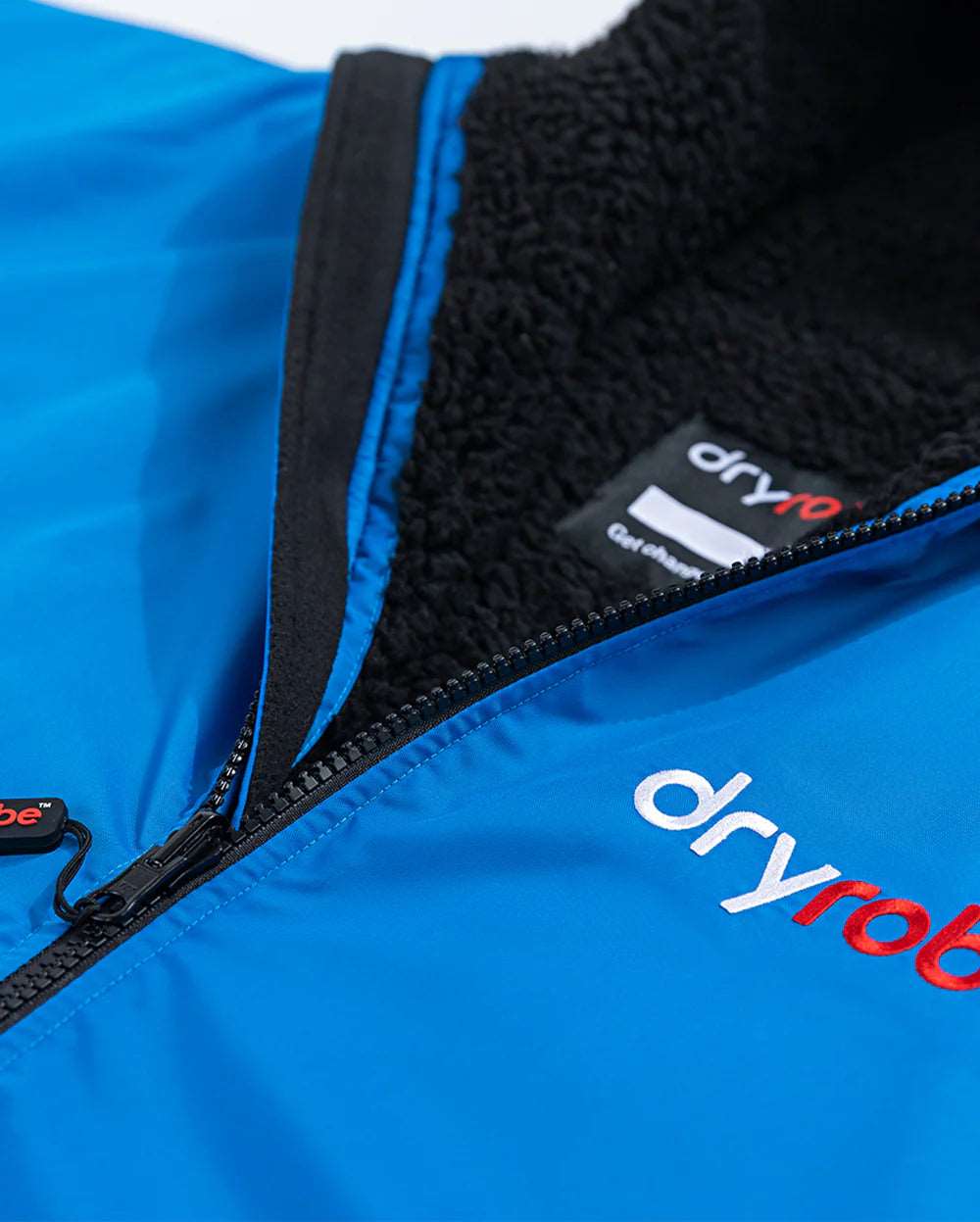 DryRobe Adult V3 Long Sleeve Cobalt / Black | Dryrobe | Dryrobe