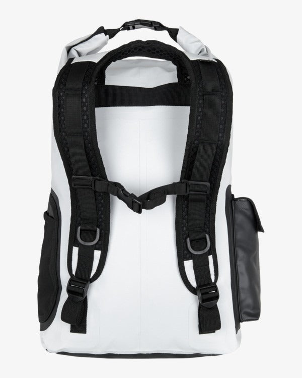 Billabong Storm Dry Roll Top Backpack-Silver | Billabong | - Northshore Newquay - Surf/Skate Shop