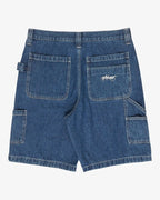 Billabong Bad Dog Workwear Denim Short-Ocean Wash | Billabong | - Northshore Newquay - Surf/Skate Shop